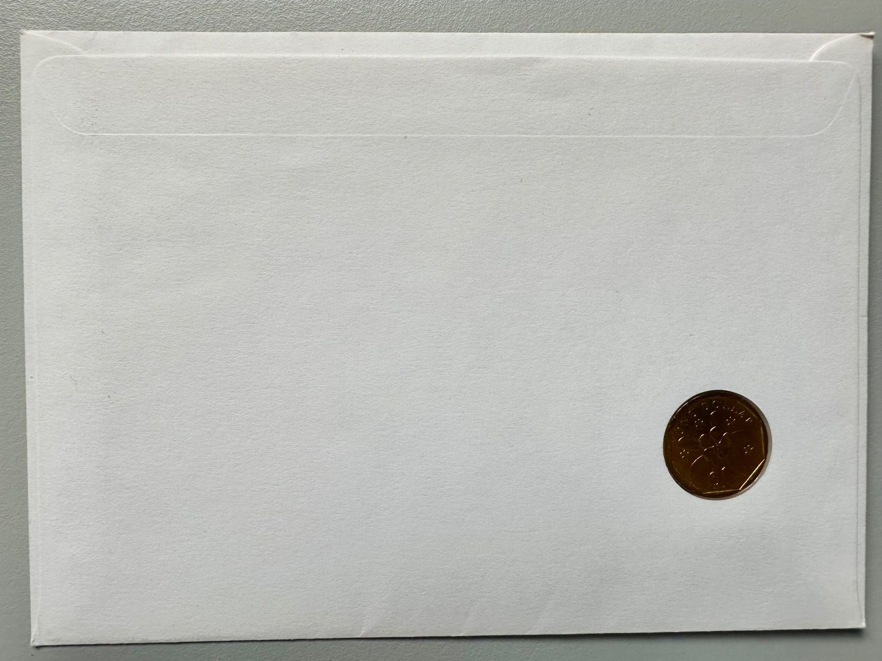 Tutti le monete: Münzbrief Singpore mit Münze One Dollar – Usato da Untersiggenthal venduto da Peki 2