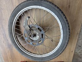 Hinterrad Puch Sport/Puch Maxi S/N 17"Rücktritt *Weinmann*