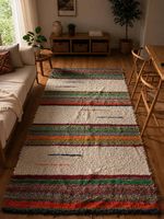 Andalusischer Teppich 170x250, handgewoben