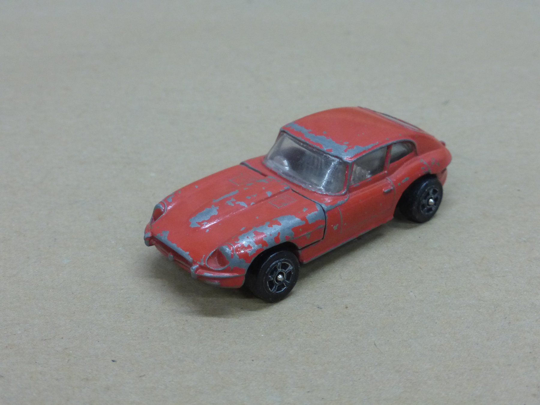 Corgi Toys Modellini d'auto: Corgi Juniors Jaguar E-Type rot bespielt – Usato da Gempen venduto da Smokie72