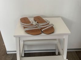 Sommer Sandalen mit Strass Gr39-