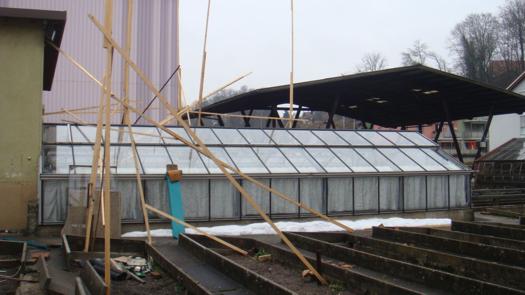 Bicchieri: Treibhaus Kirchhofer 5 x 10 m – Usato da Schangnau venduto da Ananta