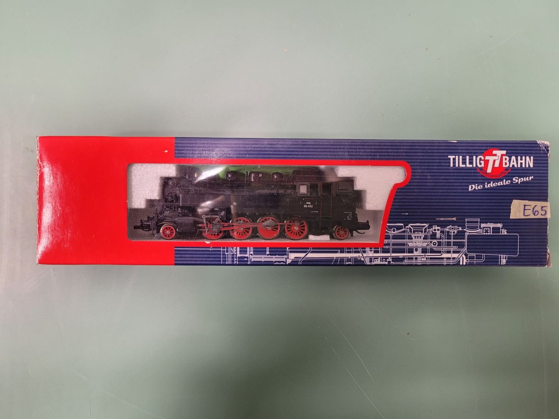 Tillig Modellini di ferrovie: Tenderlok Tillig BR 86-02174 TT – Usato da Perlen venduto da AhvidEvG 2