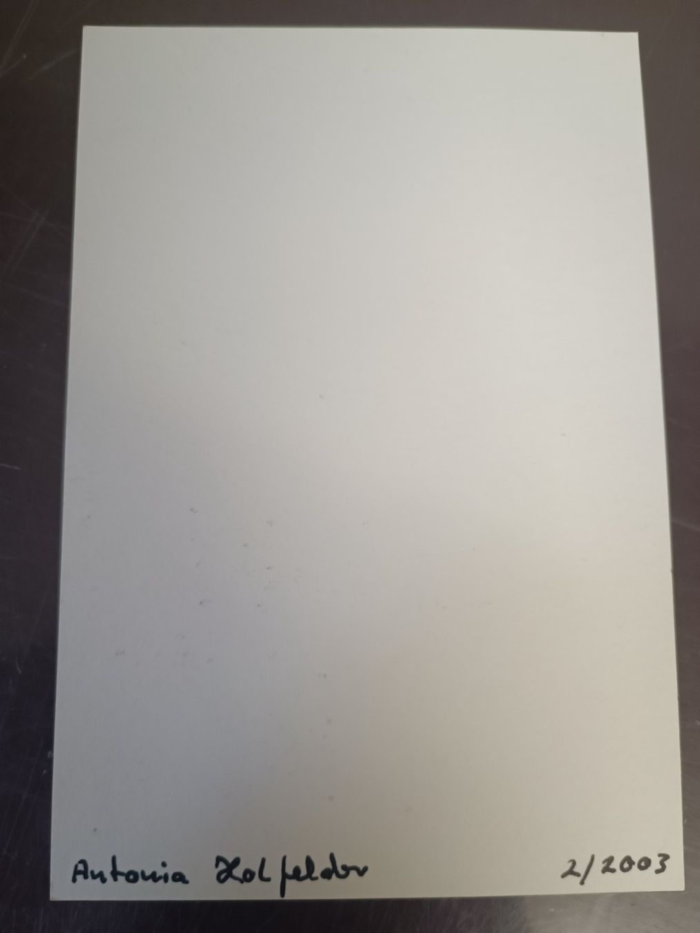 Autografi: Antonia Holfelder - handsignierte alte Autogrammkarte – Usato da Menziken venduto da Artographs 1