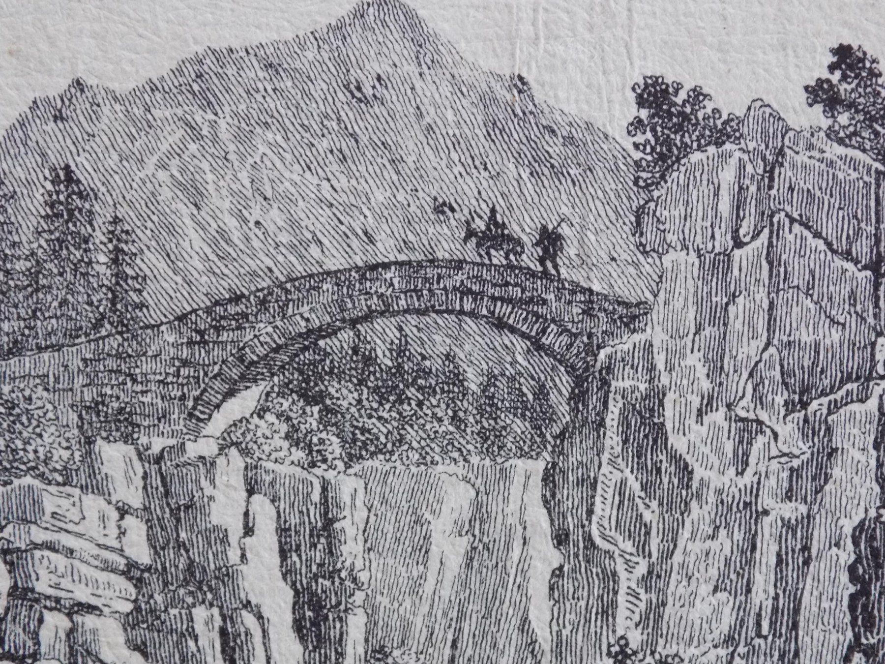 Gravures: Grimselbrücke – D'occasion à Risch par Rischli15 8