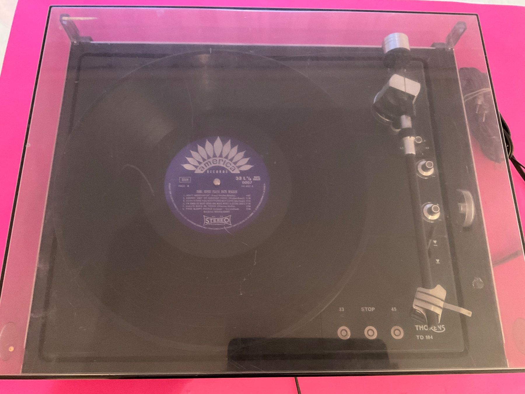 Thorens Giradischi: Thorens TD 104 – Difettoso da Langenthal venduto da Kotade
