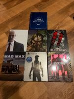 7x PS4 Steelbook Spiele Sammlung — guter Zustand
