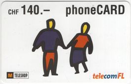 140 CHF TelecomFL Migros Prepaid Telefonkarte