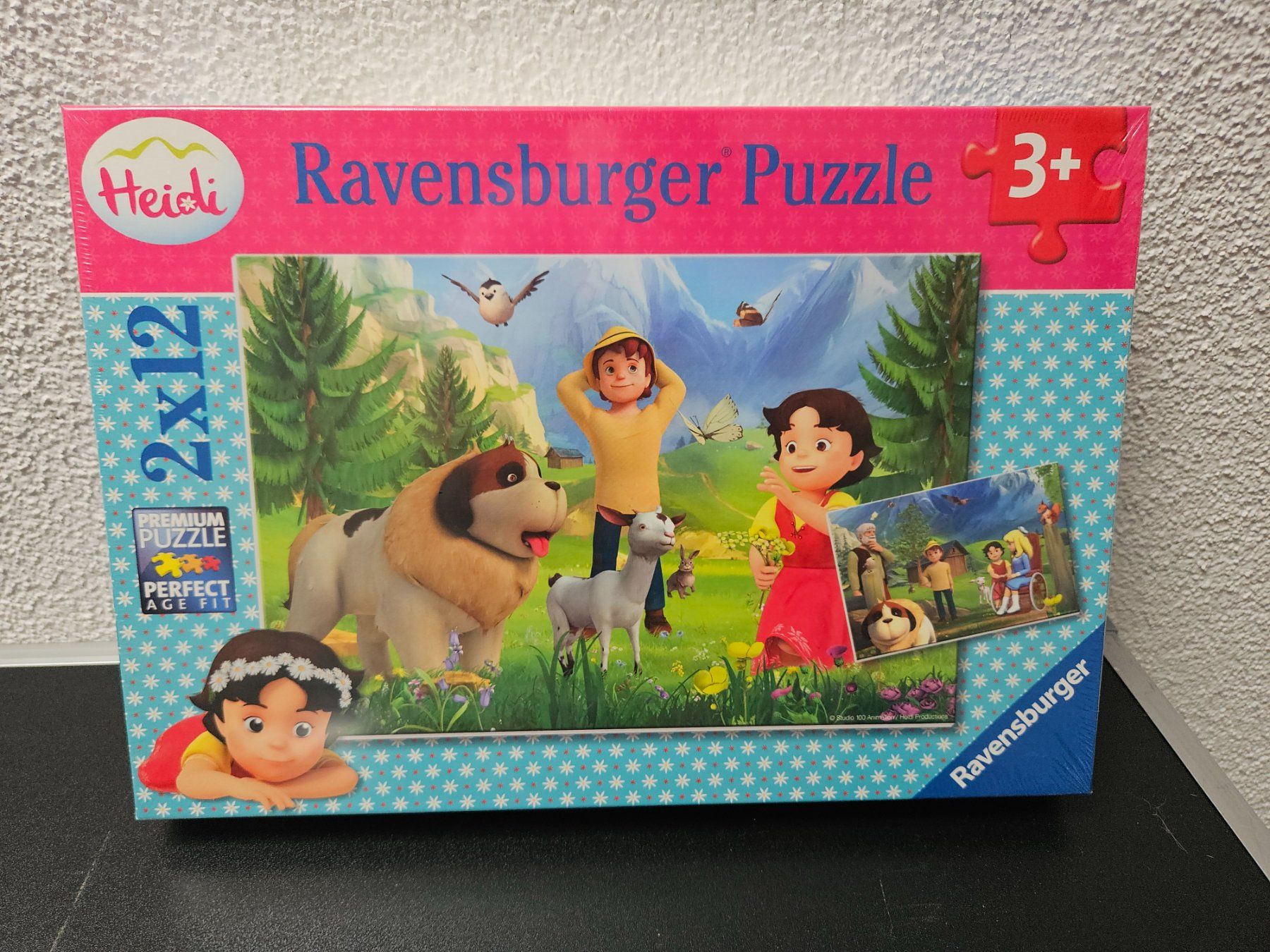Ravensburger Puzzle: Neu - Ravensburger - Puzzle 2x12 Heidi – Nuovo e nell'imballaggio originale da Dagmersellen venduto da Jarsetz_Restposten