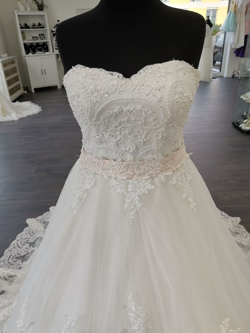 Vestiti: Brautkleid A-Linie Gr.38 – Usato da Unterkulm venduto da stonie_86 8