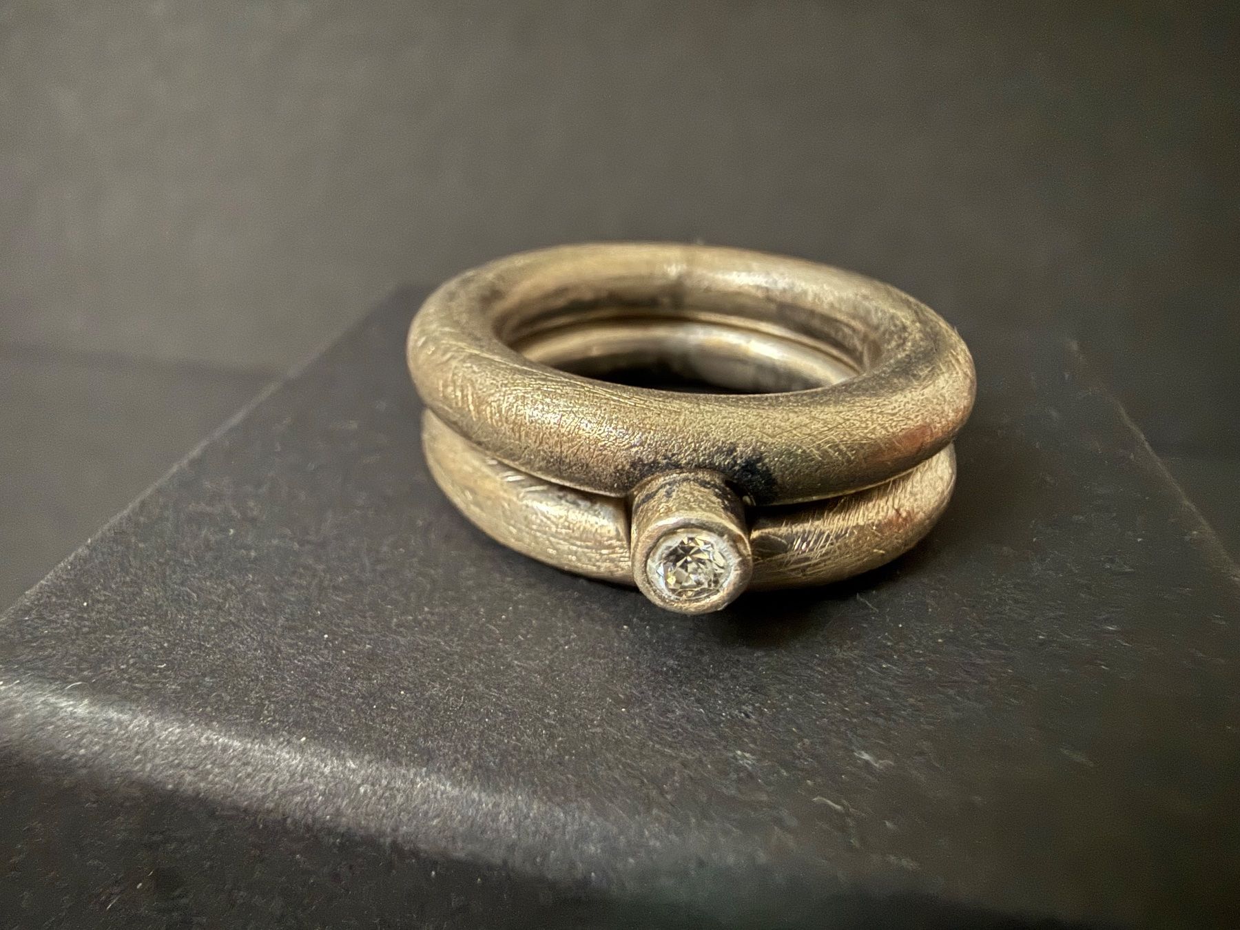 Bagues: Massiver Silber Ring 925 – D'occasion à Spiegel b. Bern par Rogger72 1