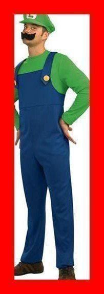 Fasnachtskostüm Luigi für Erwachsene Grösse XL Halloween 1