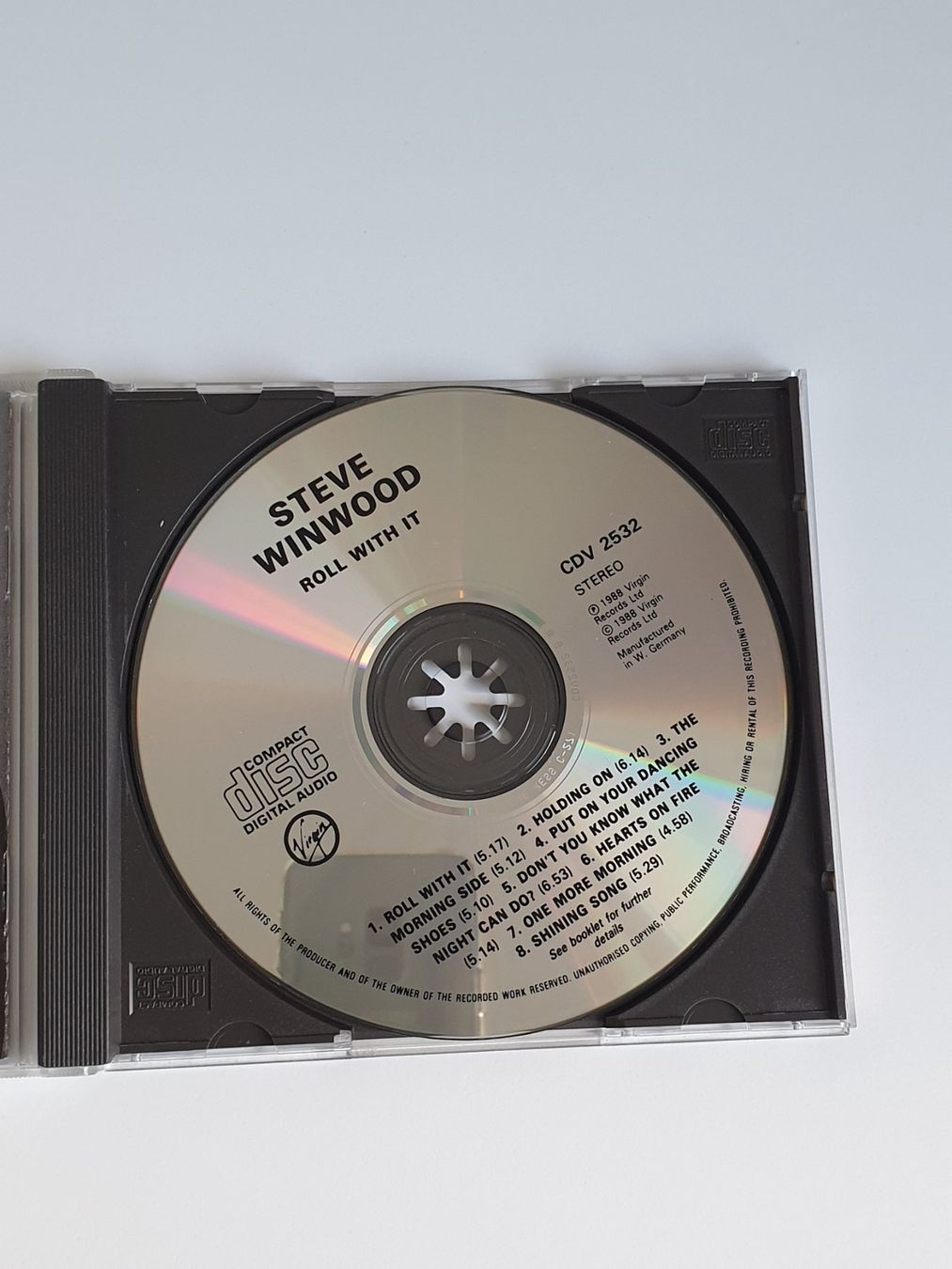 CDs: CD "Roll with it" von Steve Winwood – Gebraucht aus Uster von Andreas7 2