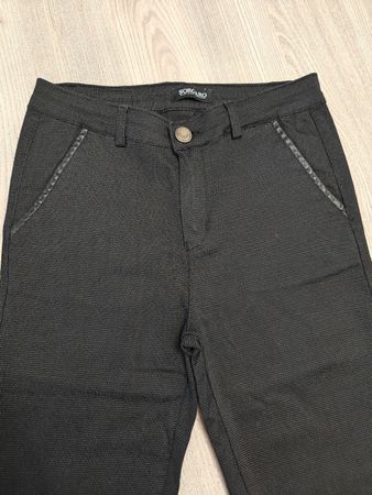 Schicke, schwarze Hose/Jeggings - Gr.  27/32 (S)