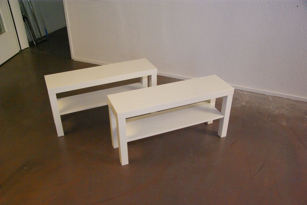 2x Sitzbank weiss, vom IKEA Kaufen auf Ricardo