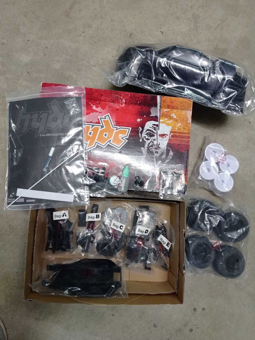 Absima Modellismo RC: Team C "Hyde" tr02-t RC Kit 1:10 – Nuovo e nell'imballaggio originale da Bex venduto da Sdancer 2