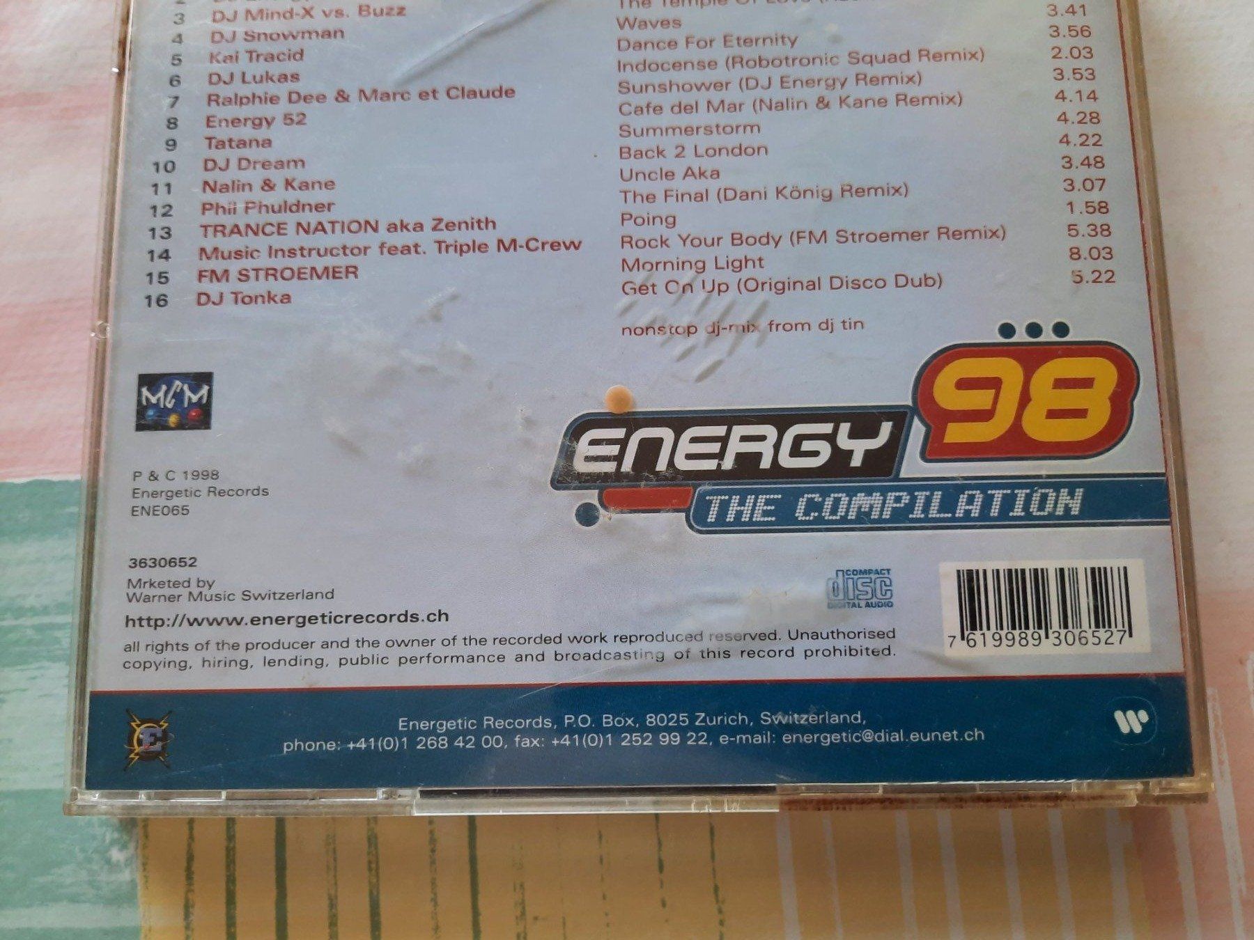 CD: CD Energy 98 - The compilation – Usato da Pully venduto da bro_n52j 3