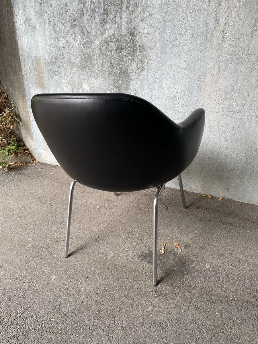 Sessel: Vintage Sessel Designklassiker Schwarz – Gebraucht aus Bern von coca-cola12 4
