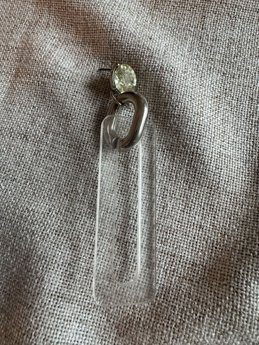 Ohrringe & -stecker: Moderne Ohrhänger mit Elementen transparent – Gebraucht aus Männedorf von roc_fts9 1