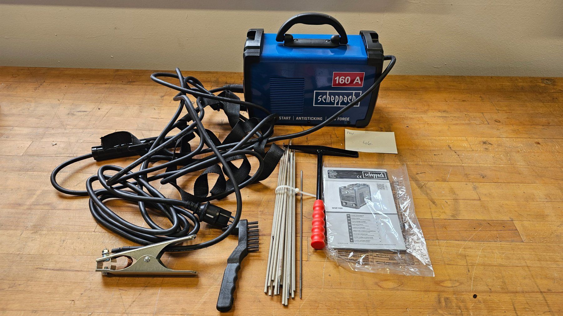 Scheppach Saldatori: Schweissgerät  Inverter SCHEPPACH WSE1100 – Usato da Diessenhofen venduto da Osio 1