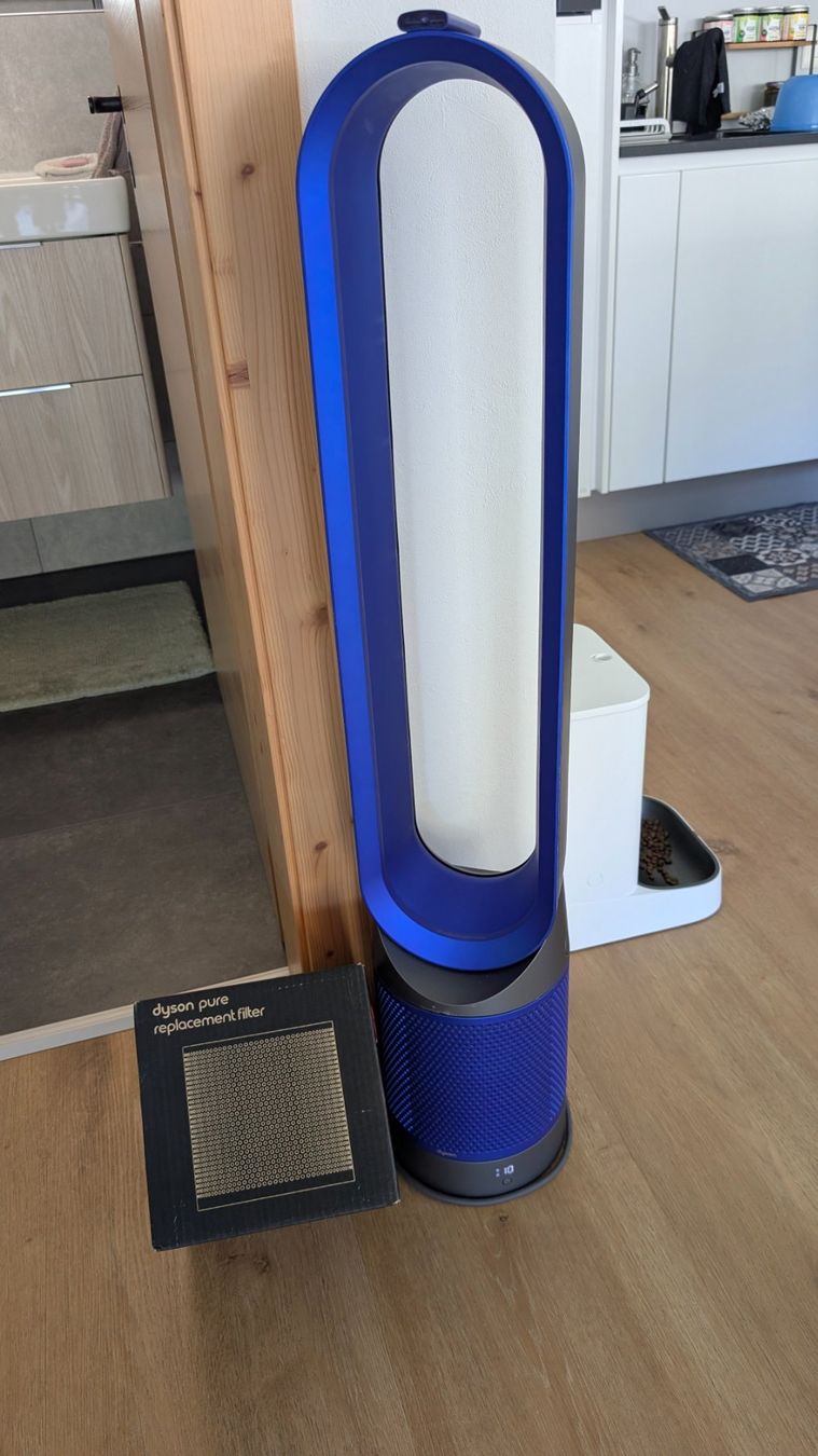 Dyson Luftreiniger: Dyson Pure Cool Link in Blau. – Gebraucht aus Eyholz von tschonii