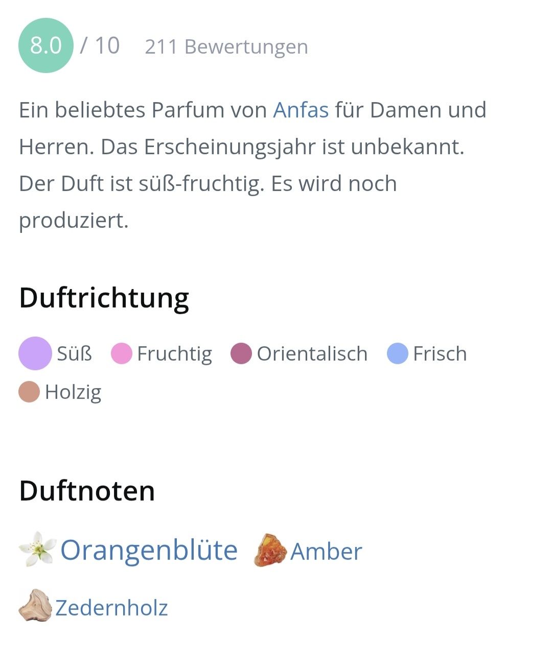 Profumi & Eau de Toilette: 2 ml DHAI ANFAS EXTRAIT ABFÜLLUNG – Nuovo (secondo la descrizione) da St. Gallen venduto da CaliSunshine 3