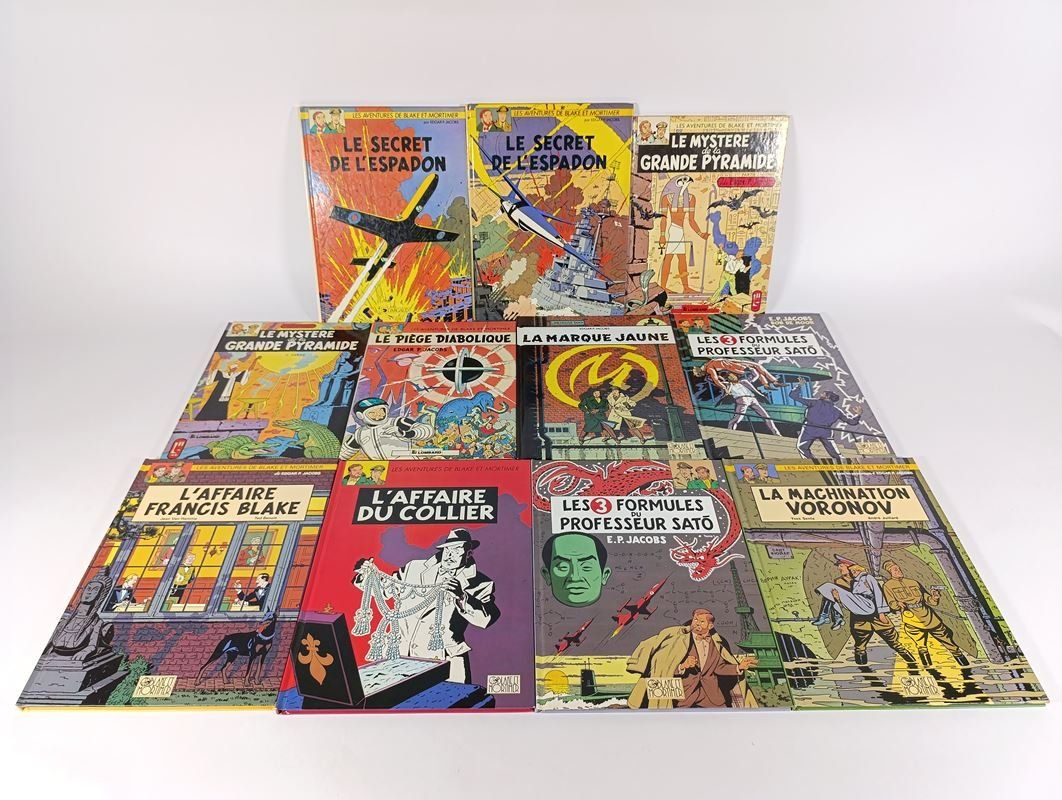 Fumetti: Collection de 22 BD Les aventures de Blake et Mortimer – Usato da Thielle venduto da Plusvalue_Neuchatel 1