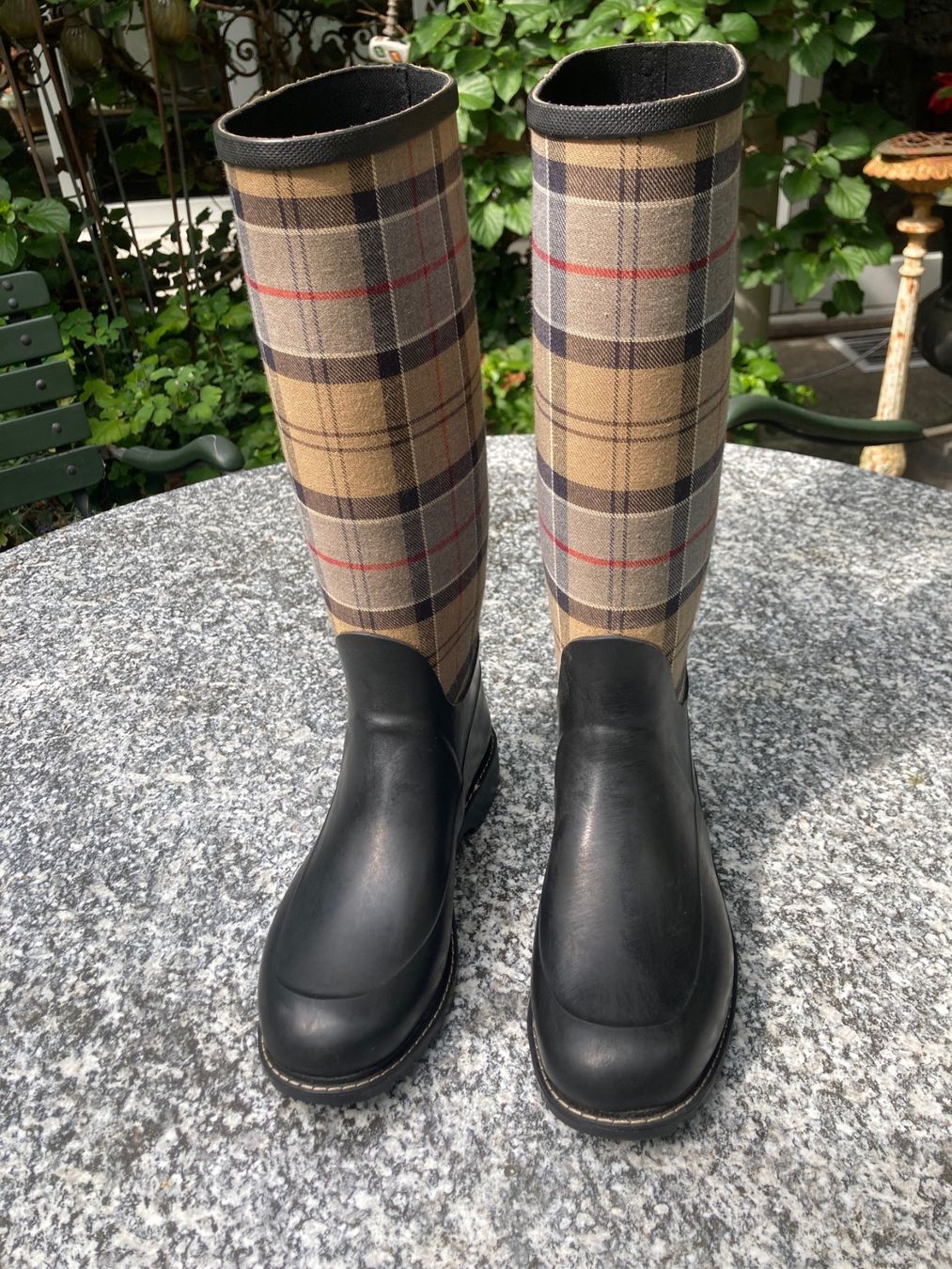 Scarpe da donna: Barbour Wellington-Stiefel – Usato da Rumlikon venduto da Ambiente_Brocante