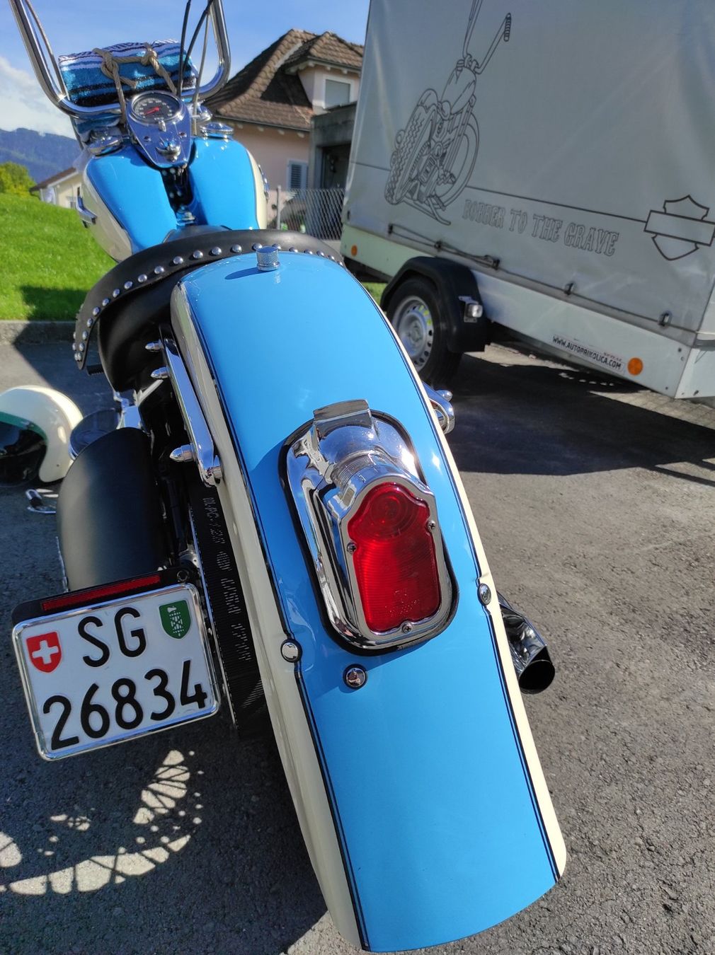 Harley-Davidson Chopper: Harley Davidson Heritage Softail – Usato da Kriessern venduto da Kurtela 2