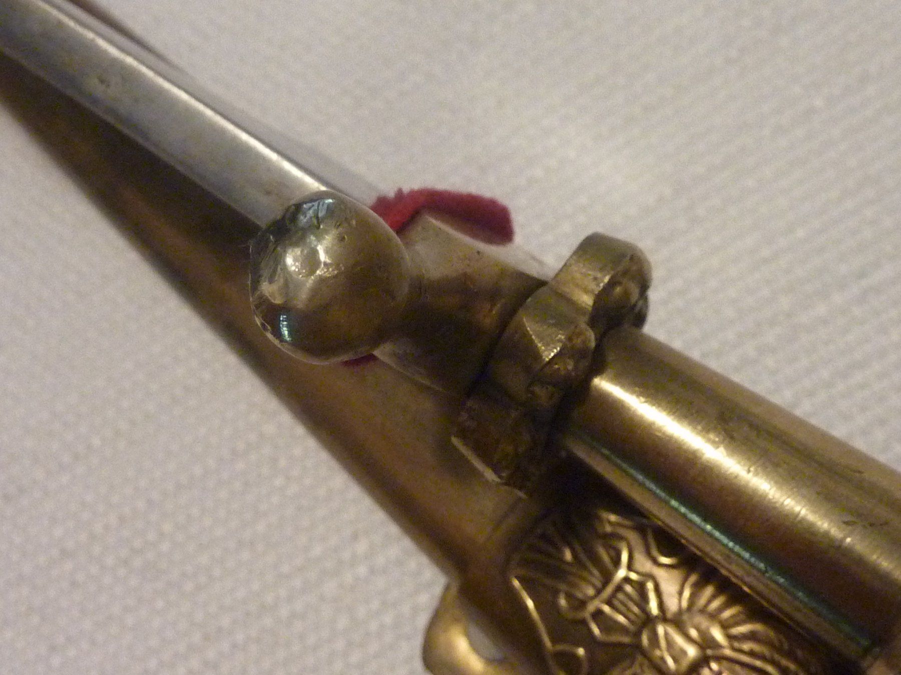 Zubehör: Antikes spez. Jagdmesser Freizeit Messer Dolch Sackmesser – Gebraucht aus Dietikon von damaszen 6