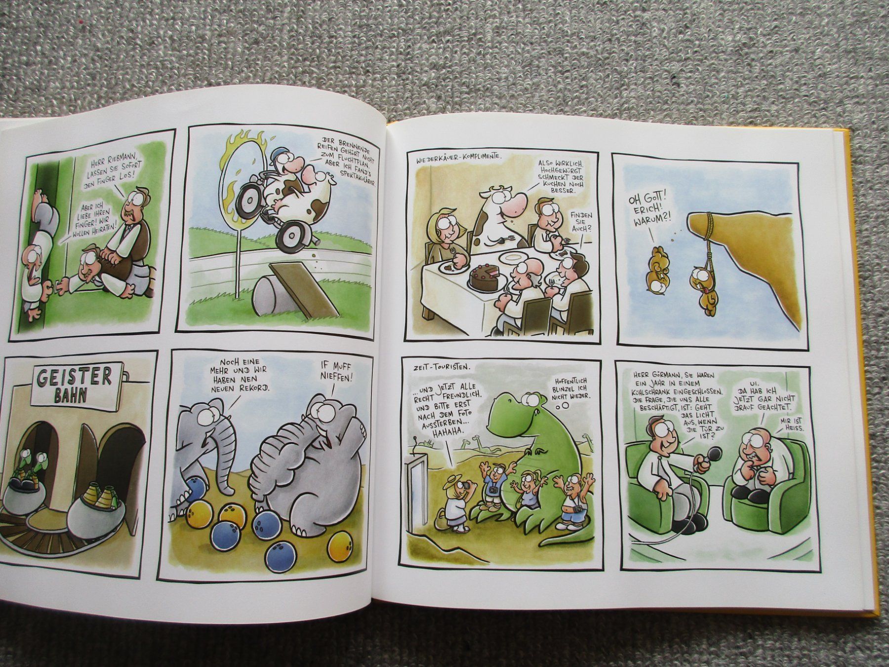 Fumetti: Nichtlustig 3 von Joscha Sauer, ein total schräger Comic – Usato da Schafisheim venduto da reno007 5