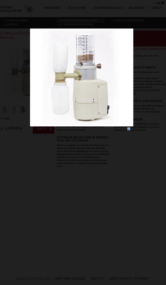 Elettrodomestici da cucina: Moulin à grains – Usato da Vesin venduto da mfm_ql6k 4