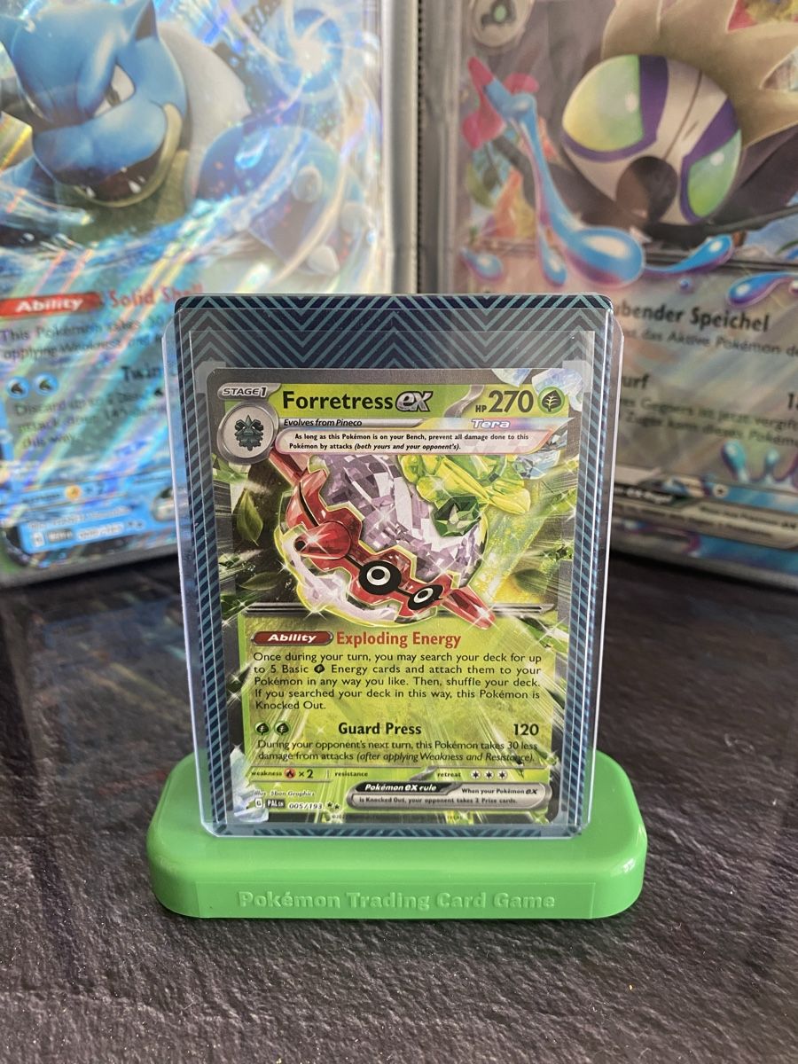 Pokémon Sammelbilder & Trading cards: Pokemon Forstellka ex 002/091 PAF – Gebraucht aus Grindelwald von TSG-G-Town