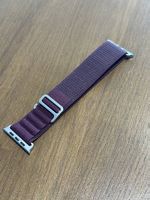 Alpine Loop Apple Watch Armband Wine Red