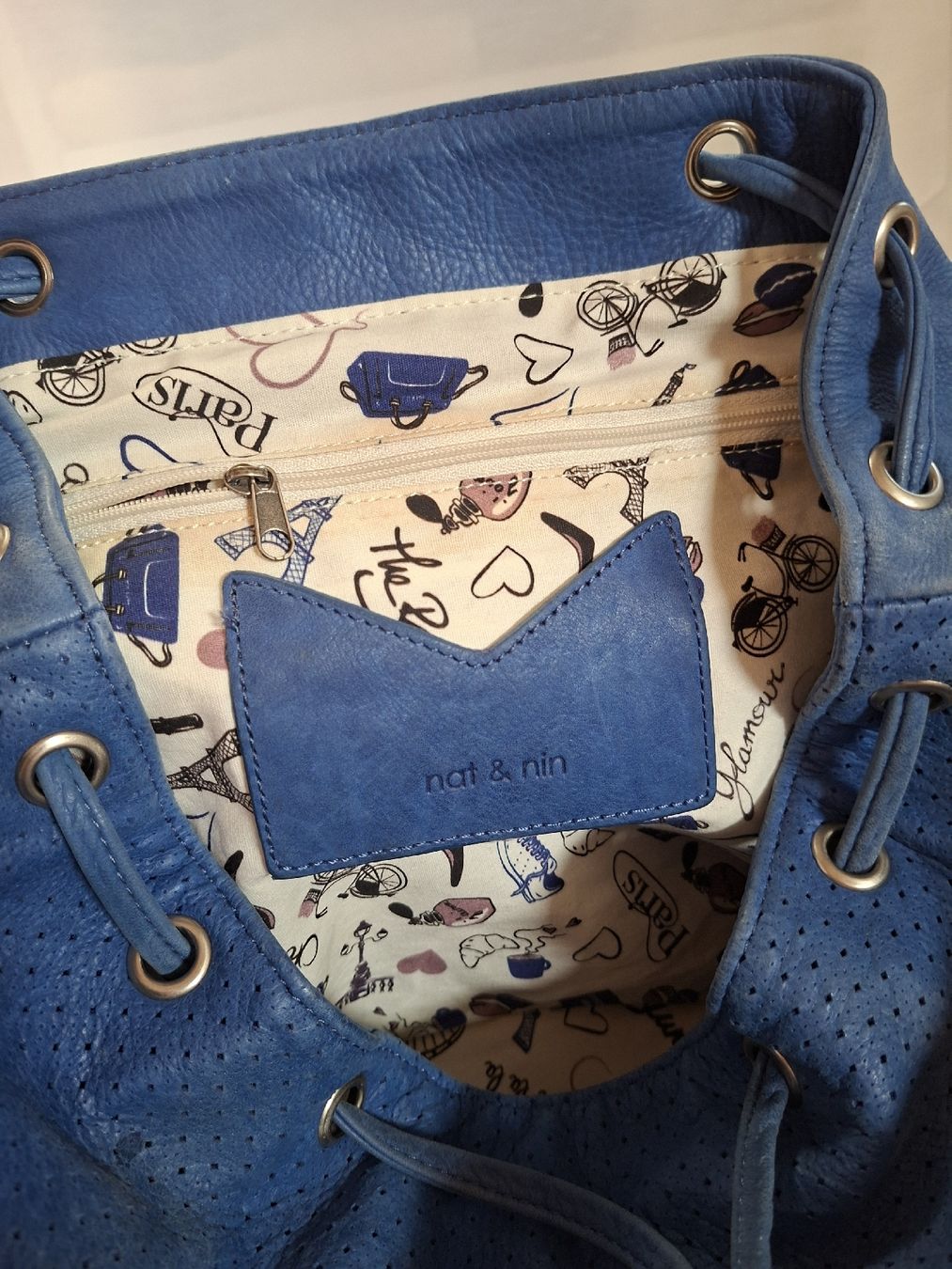 Zaini: Sac à dos Nat & Nin en cuir – Usato da Lausanne venduto da Super-cerise 7