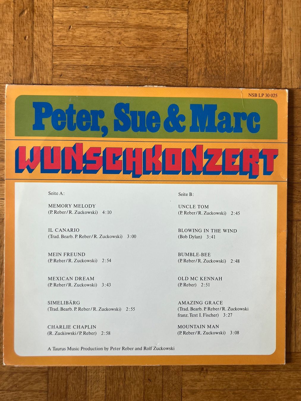 Dischi in vinile: LP   Peter, Sue & Marc  /  Wunschkonzert – Usato da Winterthur venduto da efant12 2