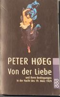 Von der Liebe und ihren Bedingungen in..