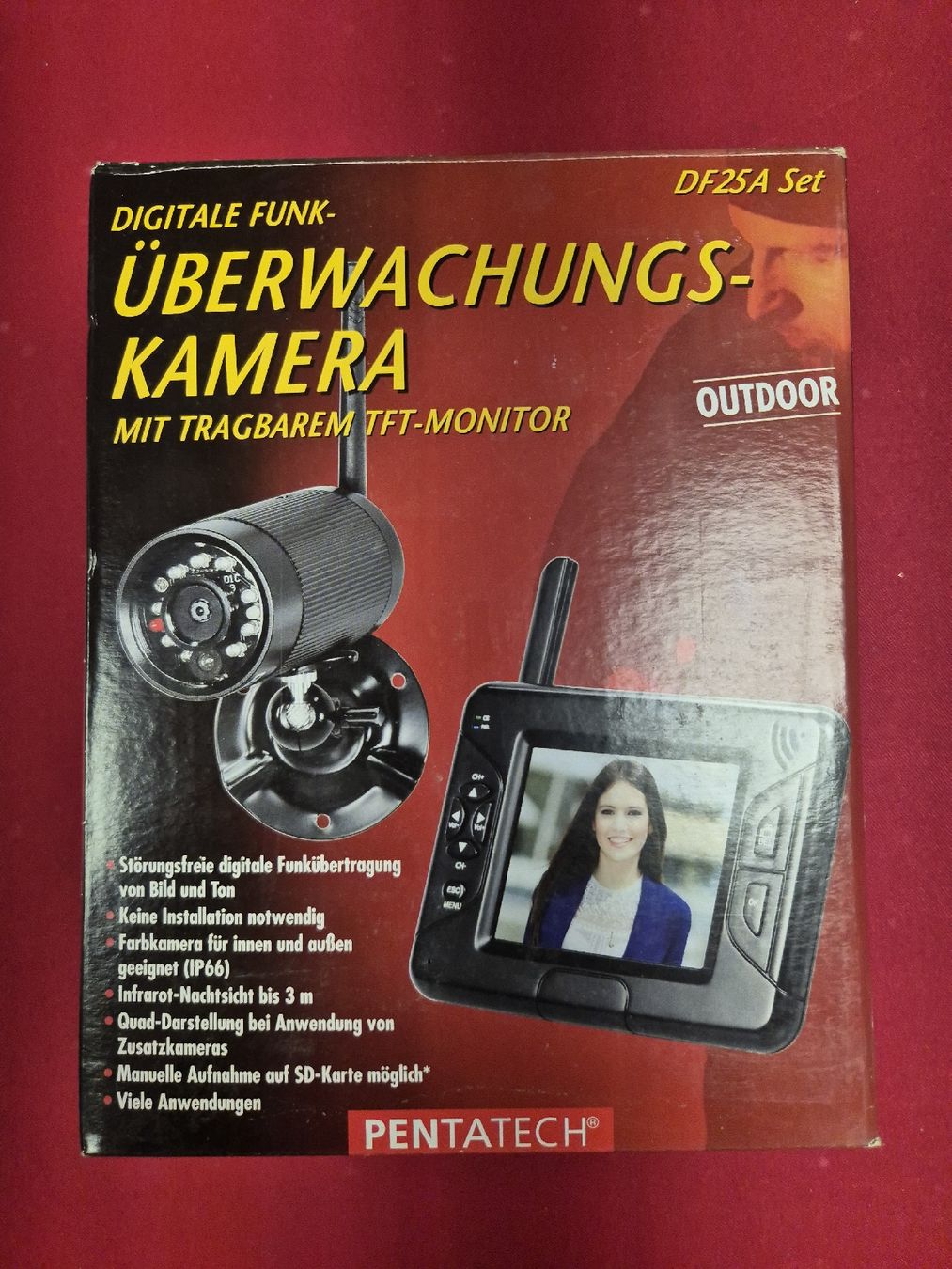 Camcorder: Caméra surveillance Pentatech DF25A  – Neu und originalverpackt aus Mannens von BargainLiquidation
