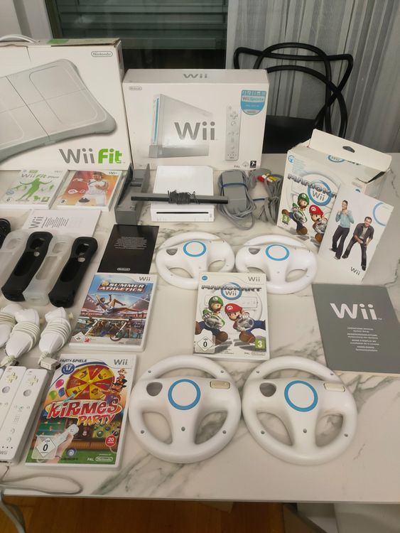 Nintendo wii FAMILY SET Fonktionert Tadellos 7
