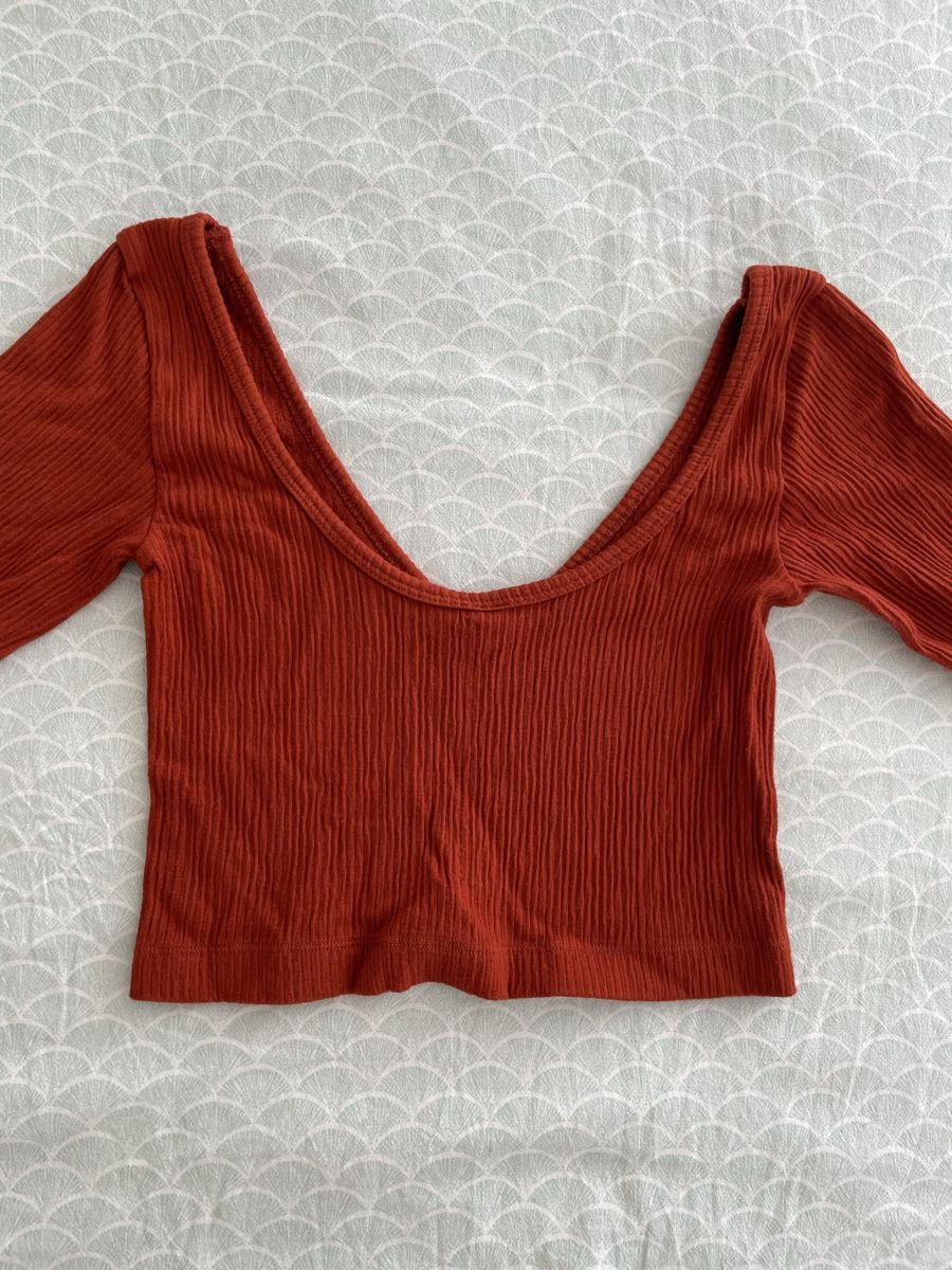 Tops: Langarmshirt Rostrotr Gr. M – Gebraucht aus Zürich von vik_isi 2