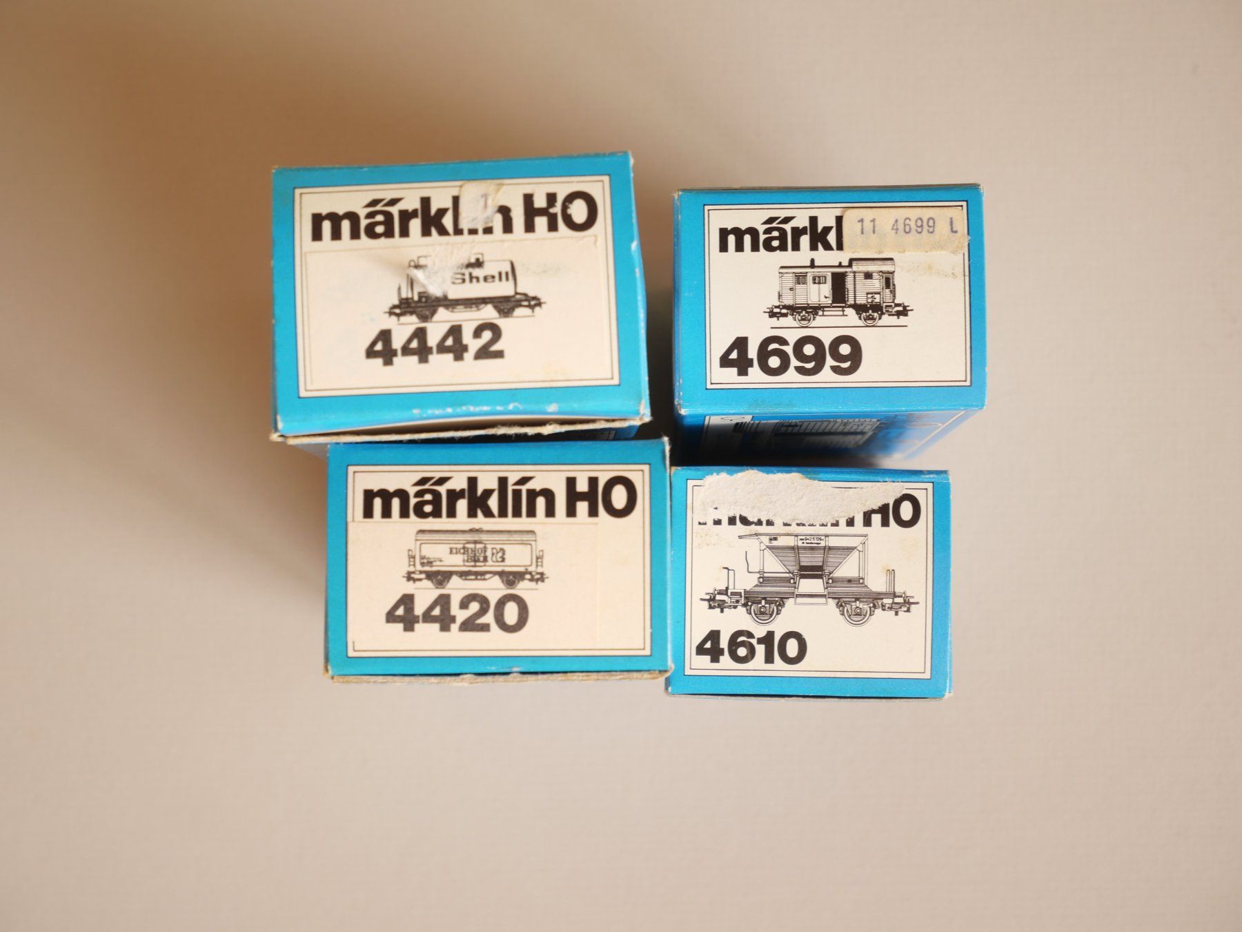 Märklin Modellini di ferrovie: Märklin - 4 Wagen – Usato da Grimisuat venduto da Valmonmusic 8