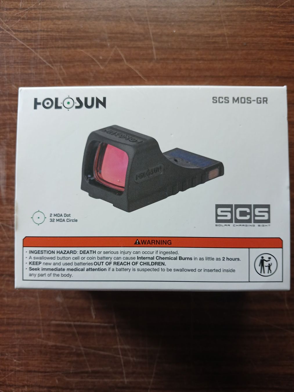Componenti elettronici: Holosun SCS (MOS Glock) green – Usato da Courrendlin venduto da AlanTiso