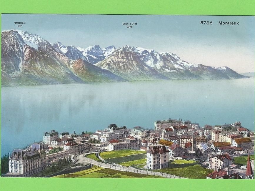 Cartoline postali: Montreux – Usato da Zürich venduto da t24_de