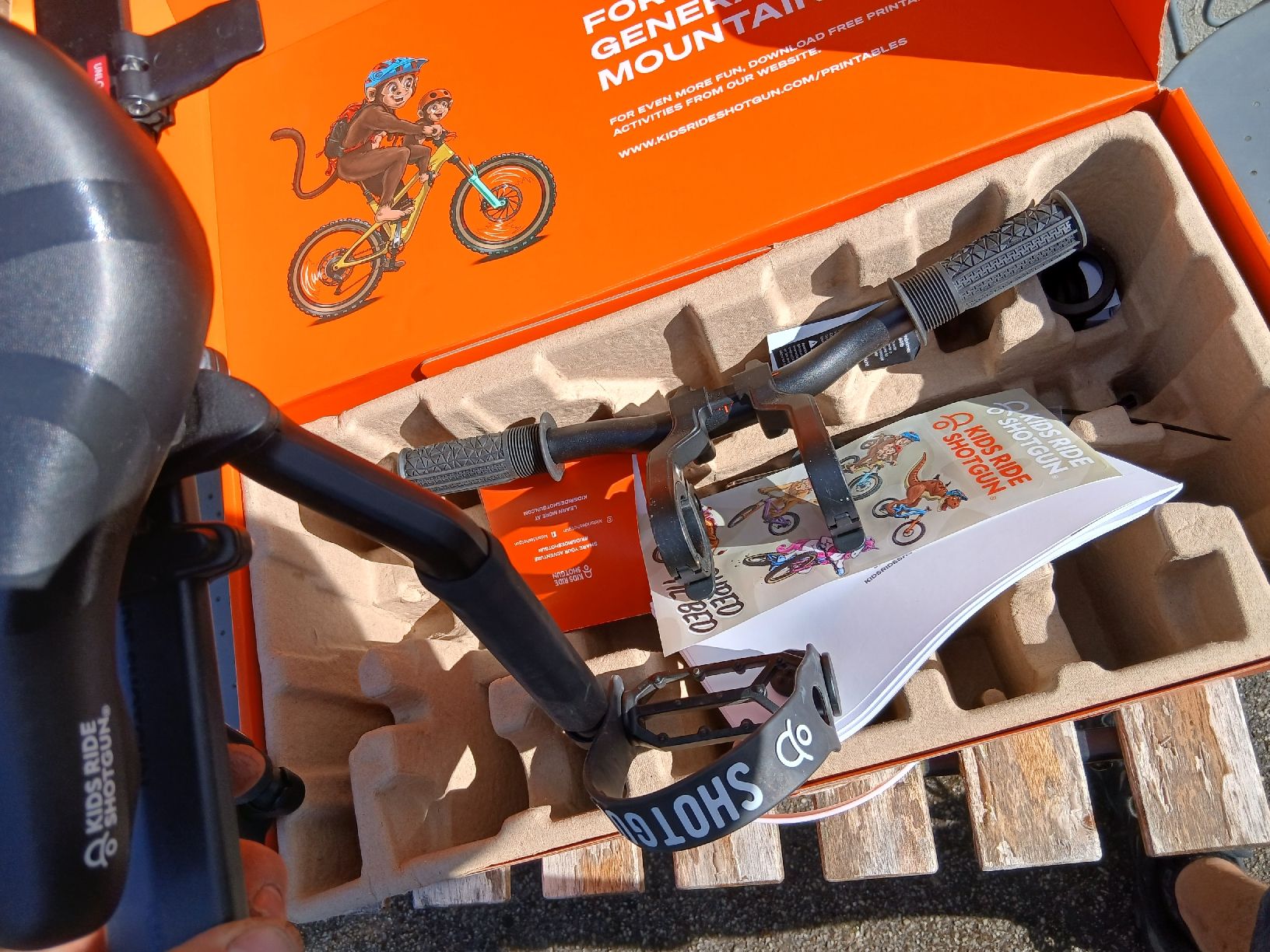 Pezzi di ricambio: Kids Ride Shotgun Pro Combo – Usato da Matzendorf venduto da AENDU2021. 1