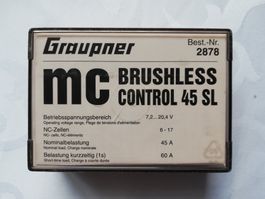 Graupner mc Brushless Control 45 SL