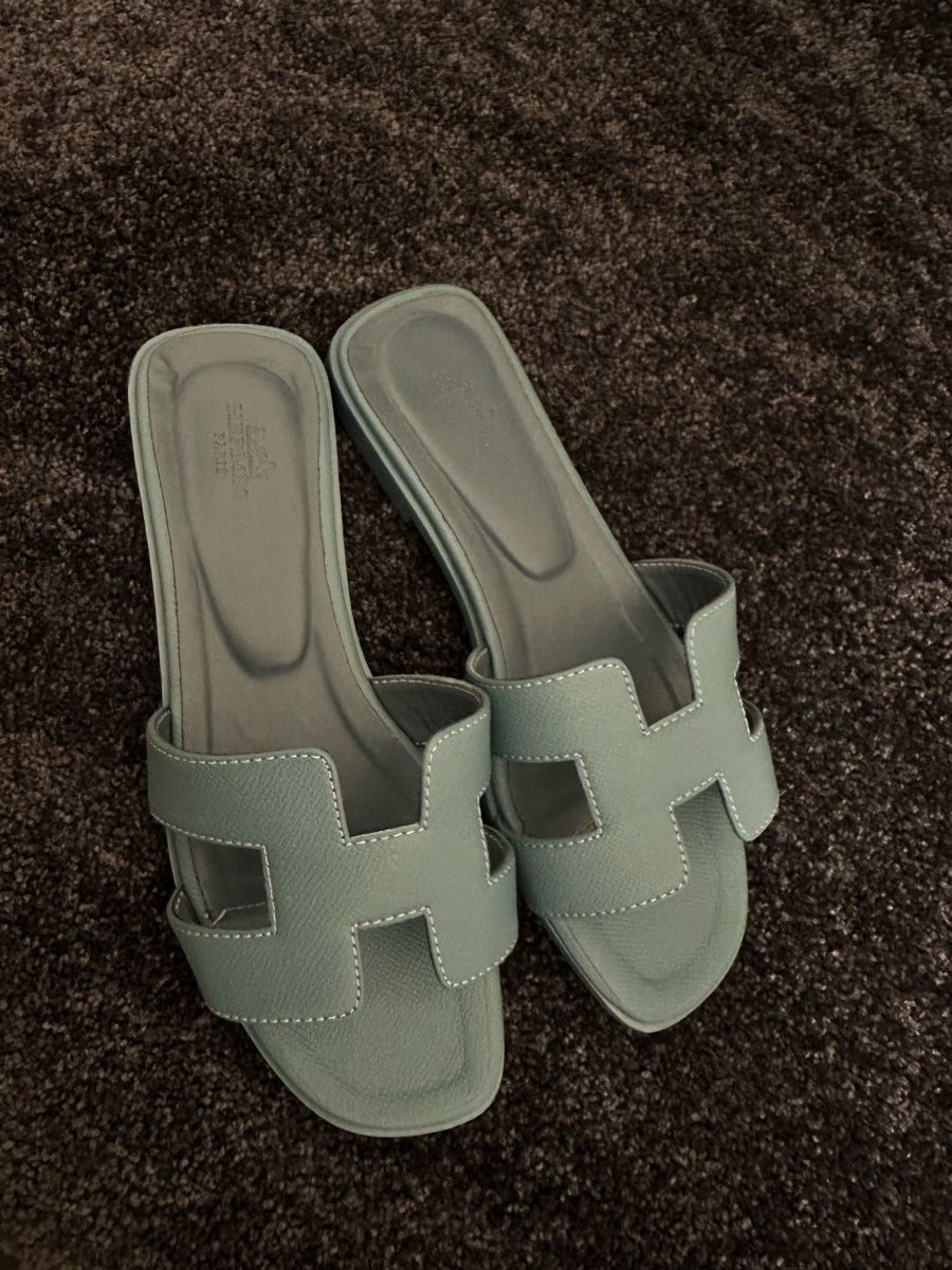 Scarpe da donna: Hermes Oran Iroise Blau Gr.36 – Usato da Luzern venduto da Jasmin125 1