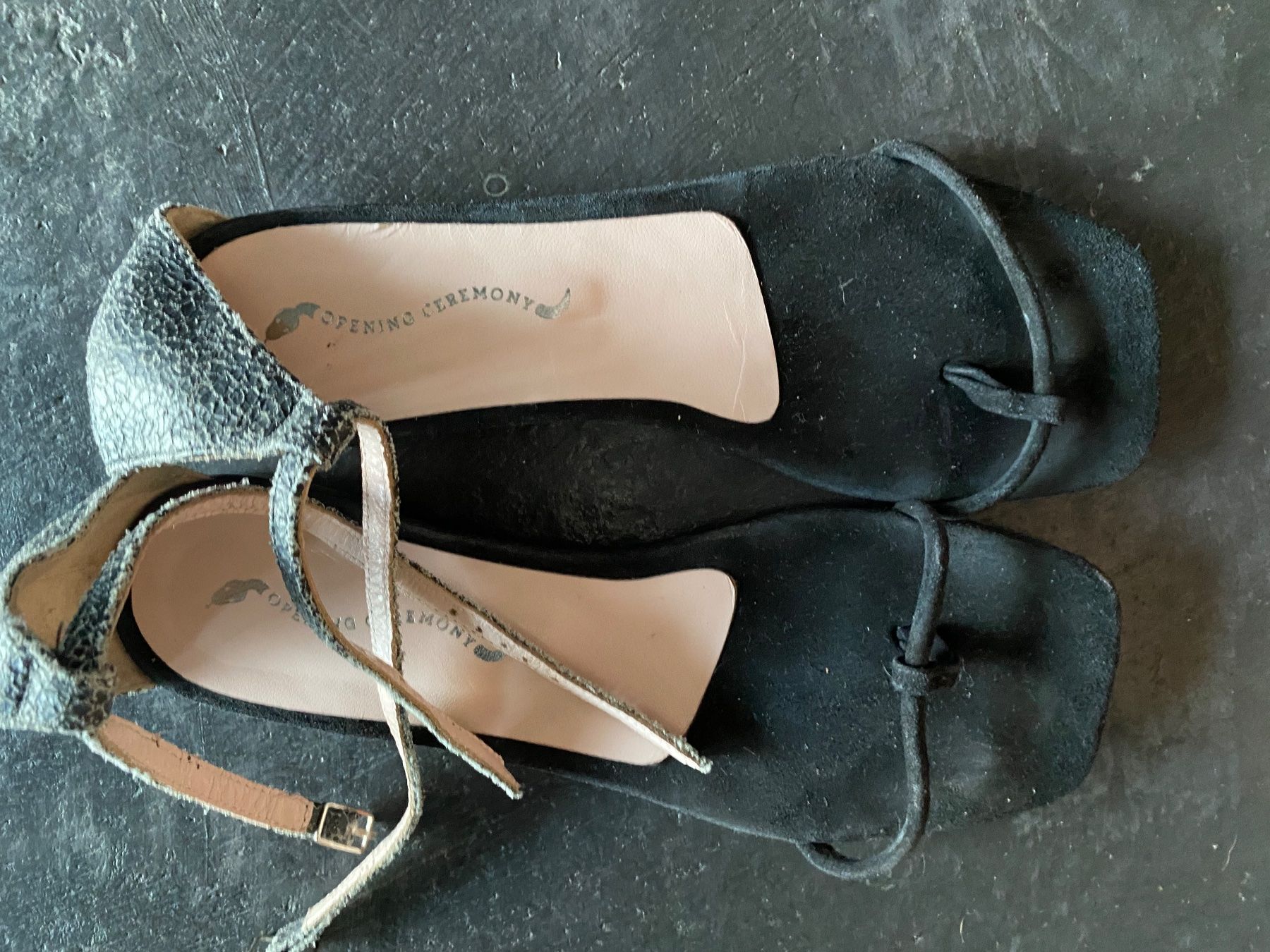 Scarpe da donna: Flache Sandalen Opening Ceremony 38 – Usato da Chur venduto da simhofstr