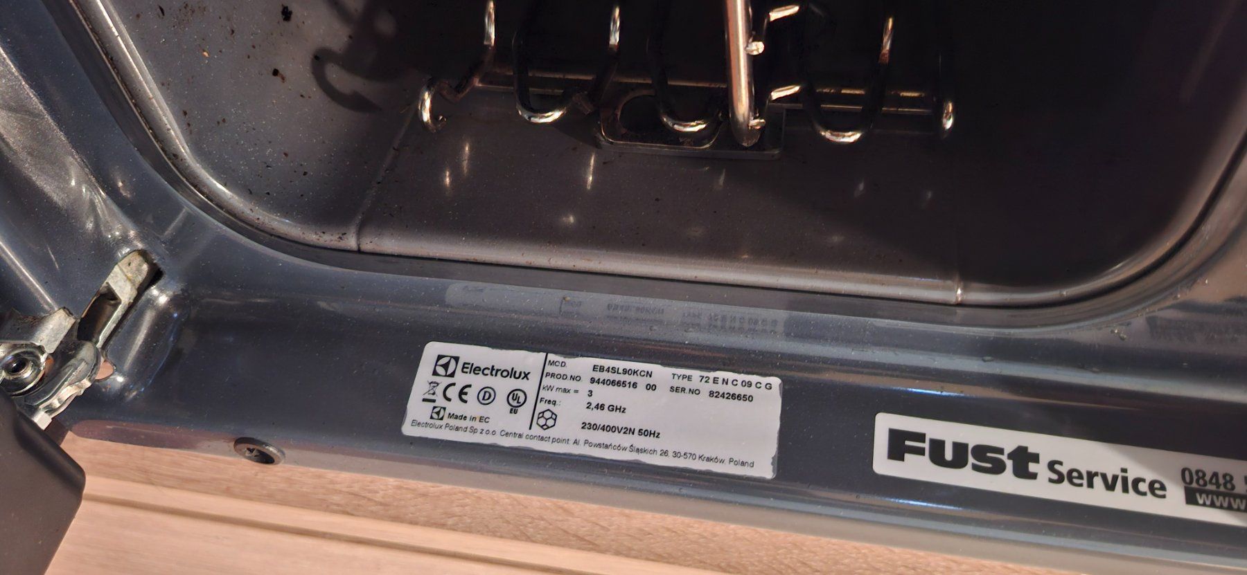 Forni: Four/Micro ondes Electrolux EB4SL90KCN – Usato da Saxon venduto da yoa_jt8g 1