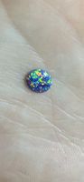 Opal Schmuckstein / Cabochon - 7x9mm – Intenses Farbspiel