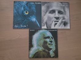 3 LP  Léo Ferré